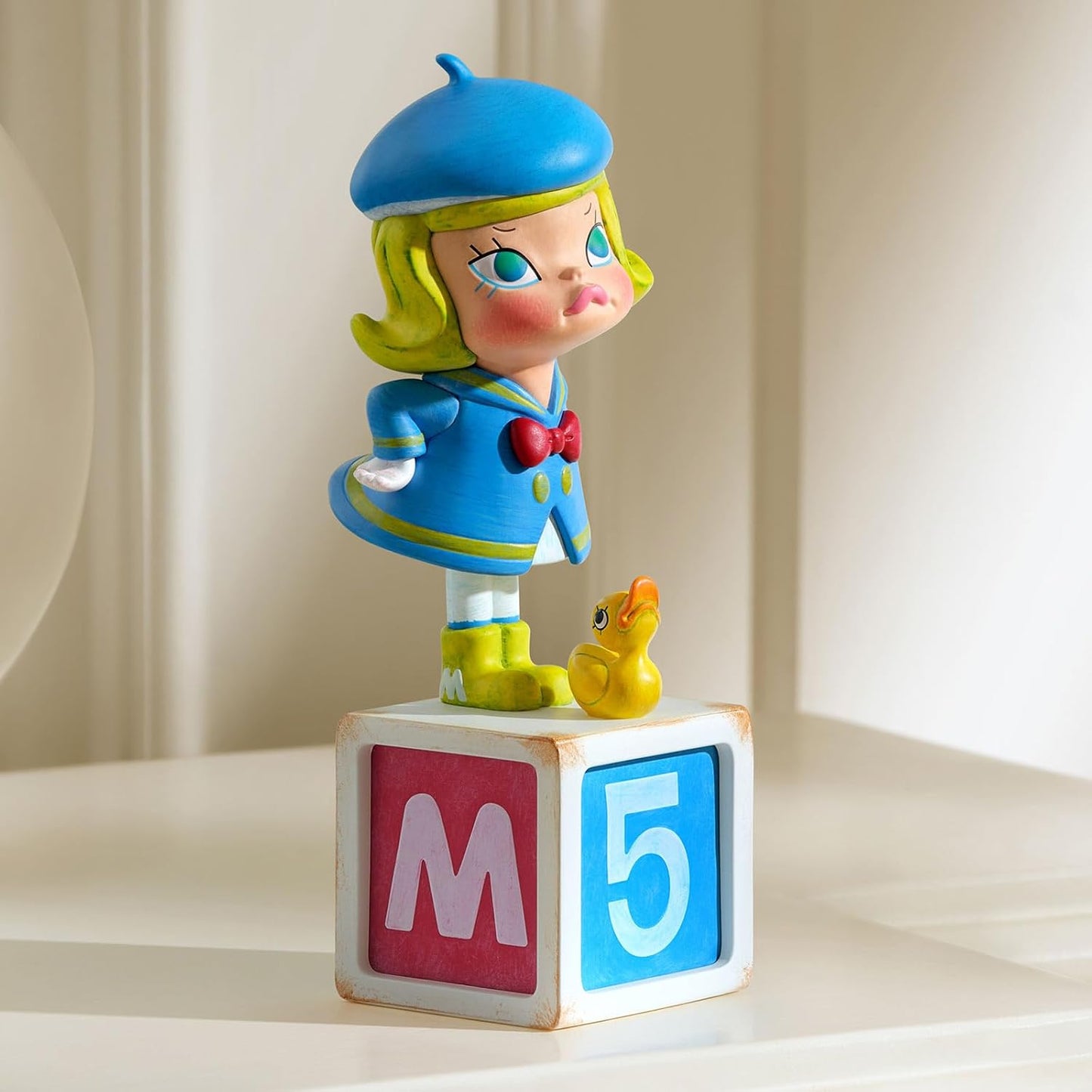 POP MART Molly Anniversary Statues Classical Retro 2 Series Figures, Molly Blind Box Figures, Random Design Action Figures Collectible Toys Home Decorations, Holiday Birthday Gifts, Single Box