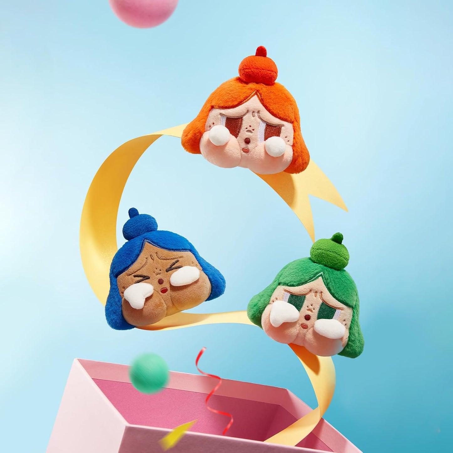 POP MART Crybaby Cheer UP, Baby! Series-Plush Pendant Blind Box, Crybaby Blind Box Figures, Random Design Action Figures Collectible Toys Home Decorations, Holiday Birthday Gifts, Single Box