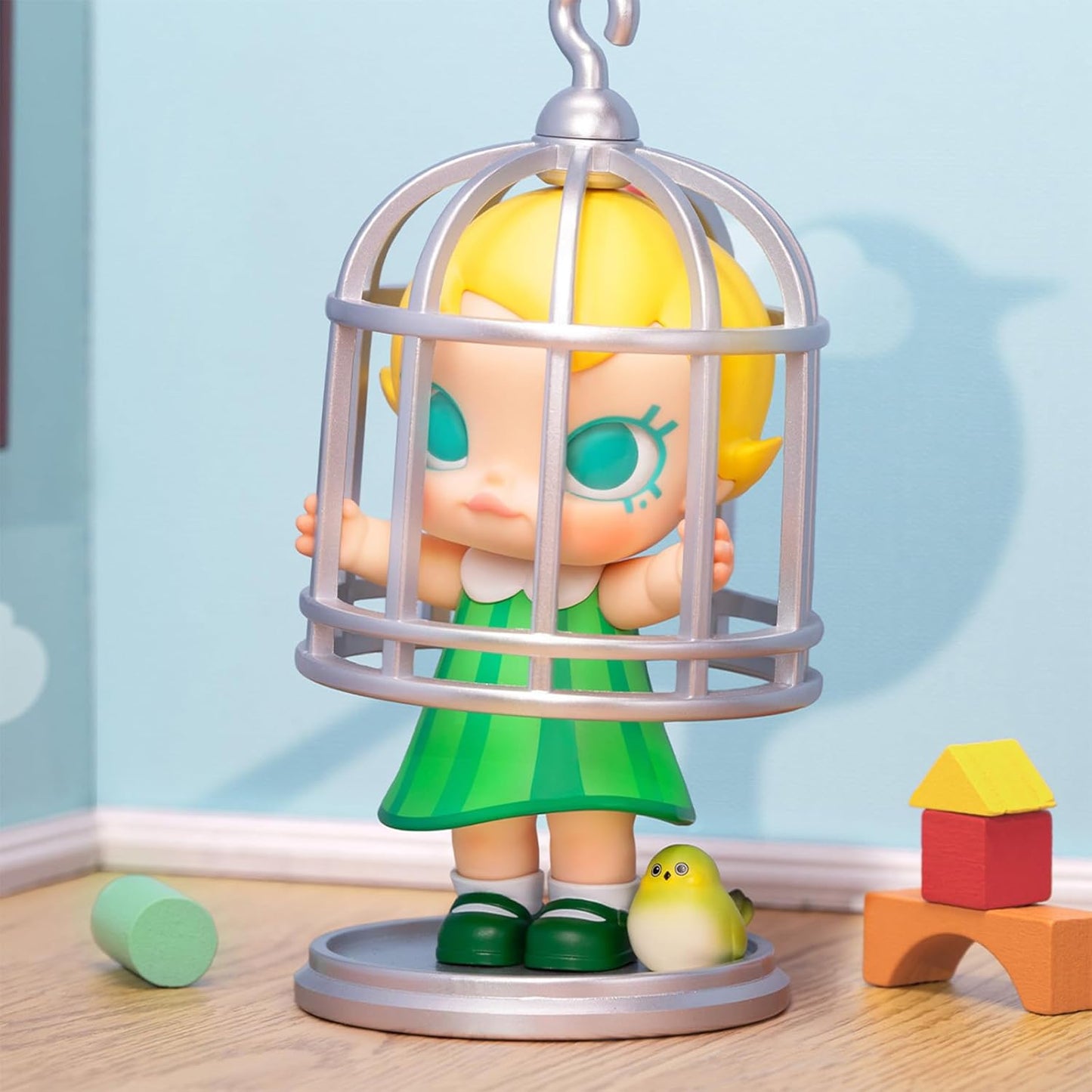 POP MART Baby Molly When I was Three!Series Figures, Baby Molly Blind Box Figures, Random Design Action Figures Collectible Toys Home Decorations, Holiday Birthday Gifts for Girls and Boys, Single Box