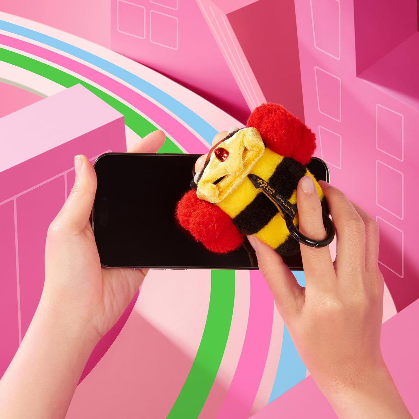 POP MART Crybaby × Powerpuff Girls Series-Vinyl Face Plush Blind Box, Crybaby Blind Box Figures, Random Design Action Figures Collectible Toys Home Decorations, Single Box