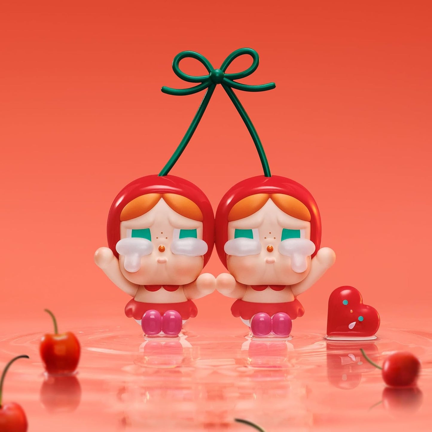 POP MART Crybaby Crying for Love Series Figures, Blind Box Figures, Random Design Action Figures Collectible Toys Home Decorations, Single Box