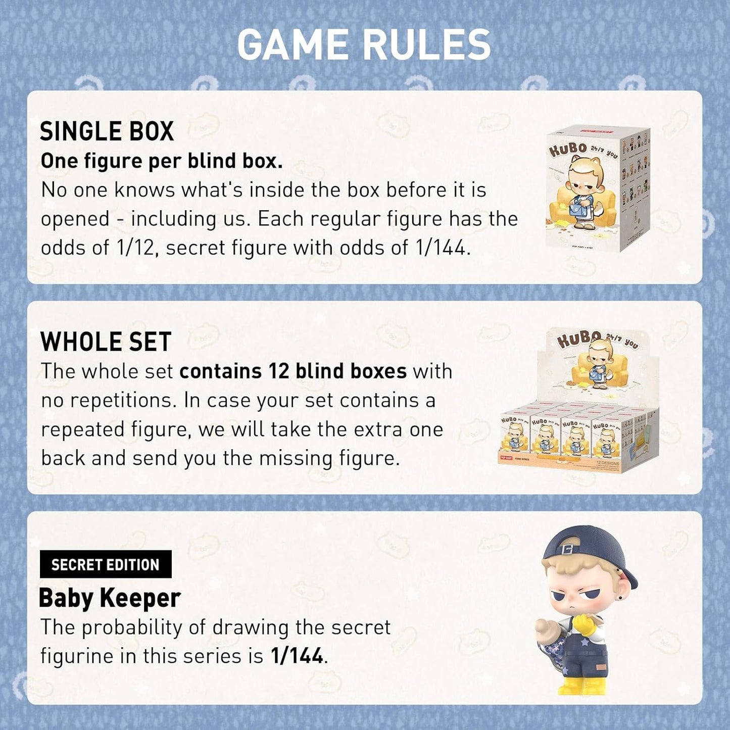 POP MART 24/7 You Series Figures, 12PCs Blind Box Figures, Random Design Action Figures Collectible Toys Home Decorations, Holiday Birthday Gifts, Whole Set