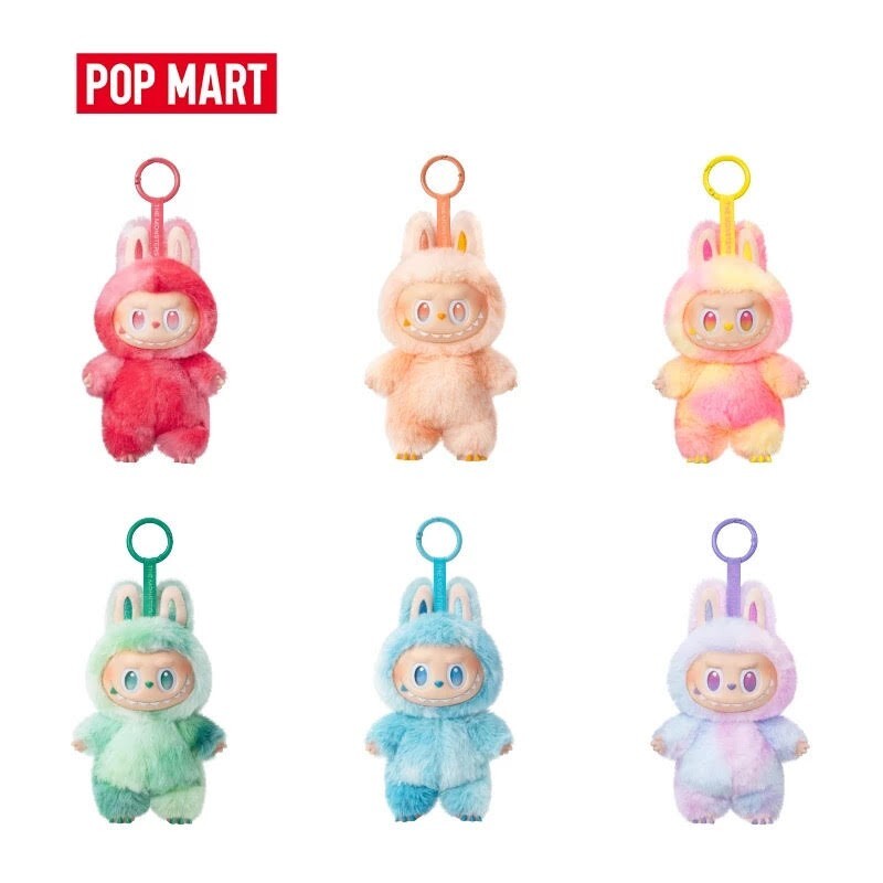 Authentic Pop Mart Labubu V3 Monsters Big Into Energy Series Vinyl Plush Pendant