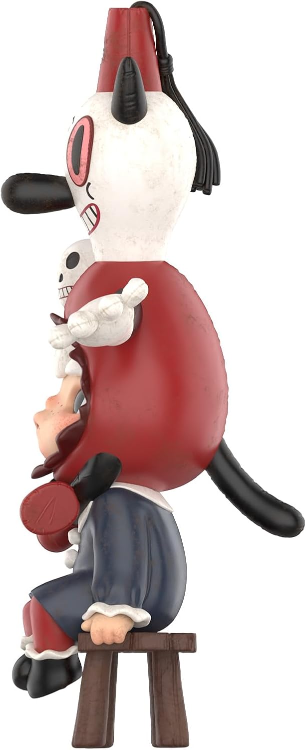 POP MART Hirono × Gary Baseman Figure, 4.92 Inch Height, Toys for Modern Home Decor, Collectible Toy Set for Desk Accessories, 1PC