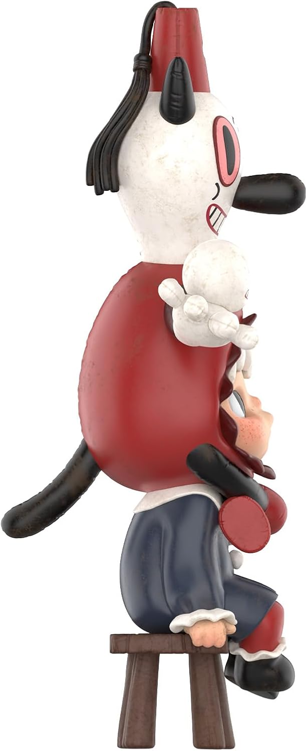 POP MART Hirono × Gary Baseman Figure, 4.92 Inch Height, Toys for Modern Home Decor, Collectible Toy Set for Desk Accessories, 1PC