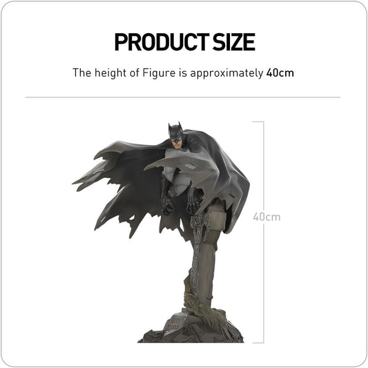 POP MART DC Batman Reborn Figurine, 15.74 inches Height, Toys for Modern Home Decor, Collectible Toy Set for Desk Accessories, 1PC