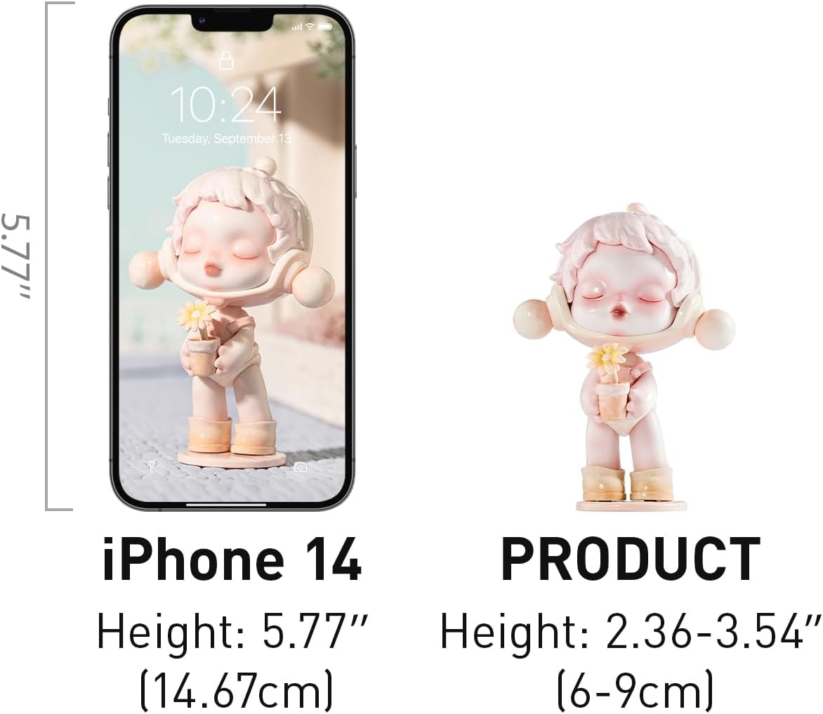 POP MART Skullpanda Warmth Series, Skullpanda Blind Box Figures, Random Design Action Figures Collectible Toys Home Decorations, Single Box