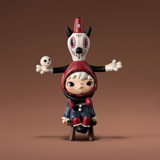 POP MART Hirono × Gary Baseman Figure, 4.92 Inch Height, Toys for Modern Home Decor, Collectible Toy Set for Desk Accessories, 1PC