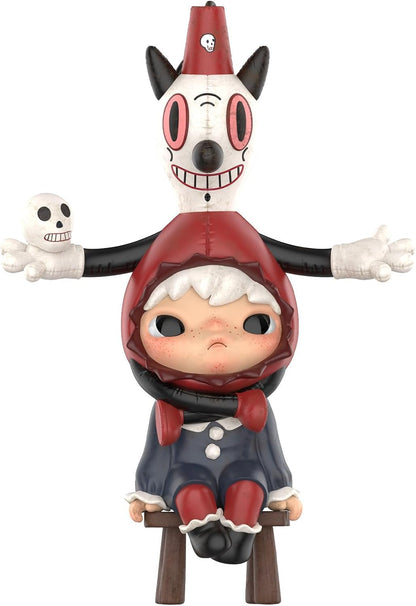POP MART Hirono × Gary Baseman Figure, 4.92 Inch Height, Toys for Modern Home Decor, Collectible Toy Set for Desk Accessories, 1PC