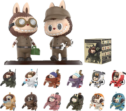POP MART The Monsters x Kow Yokoyama Ma.K. Blind Box Figures, Random Design Box Toys for Modern Home Decor, Collectible Toy Set for Desk Accessories, 1PC