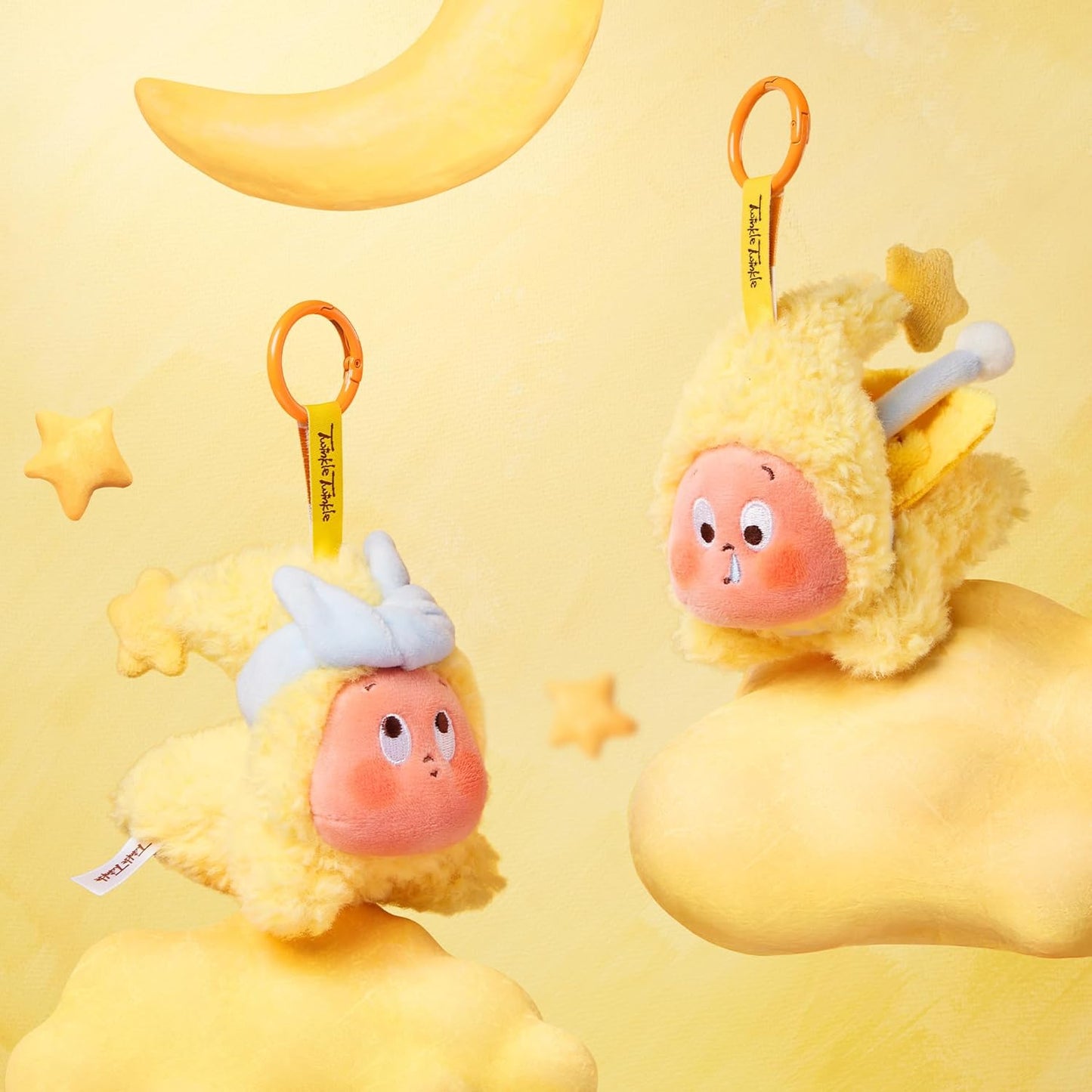 POP MART Twinkle Twinkle Series-Plush Pendant Blind Box Action Figure, Random Design, Potential Secret Edition