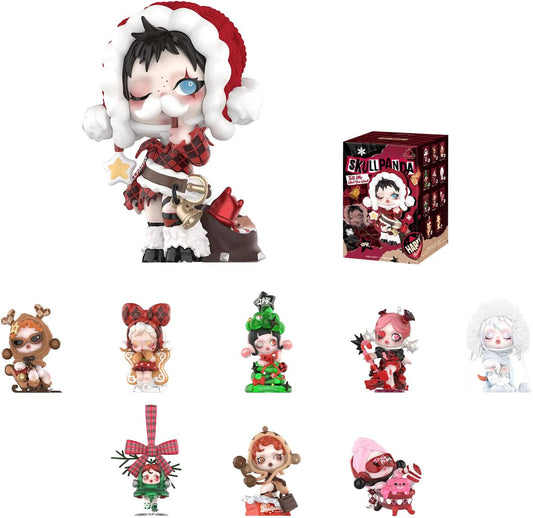 POP MART SKULLPANDA Wishing Time Series Blind Box Figures, Random Design Action Figures, Collectible Toys, Home Decorations, Holiday Birthday Gifts, Single Box