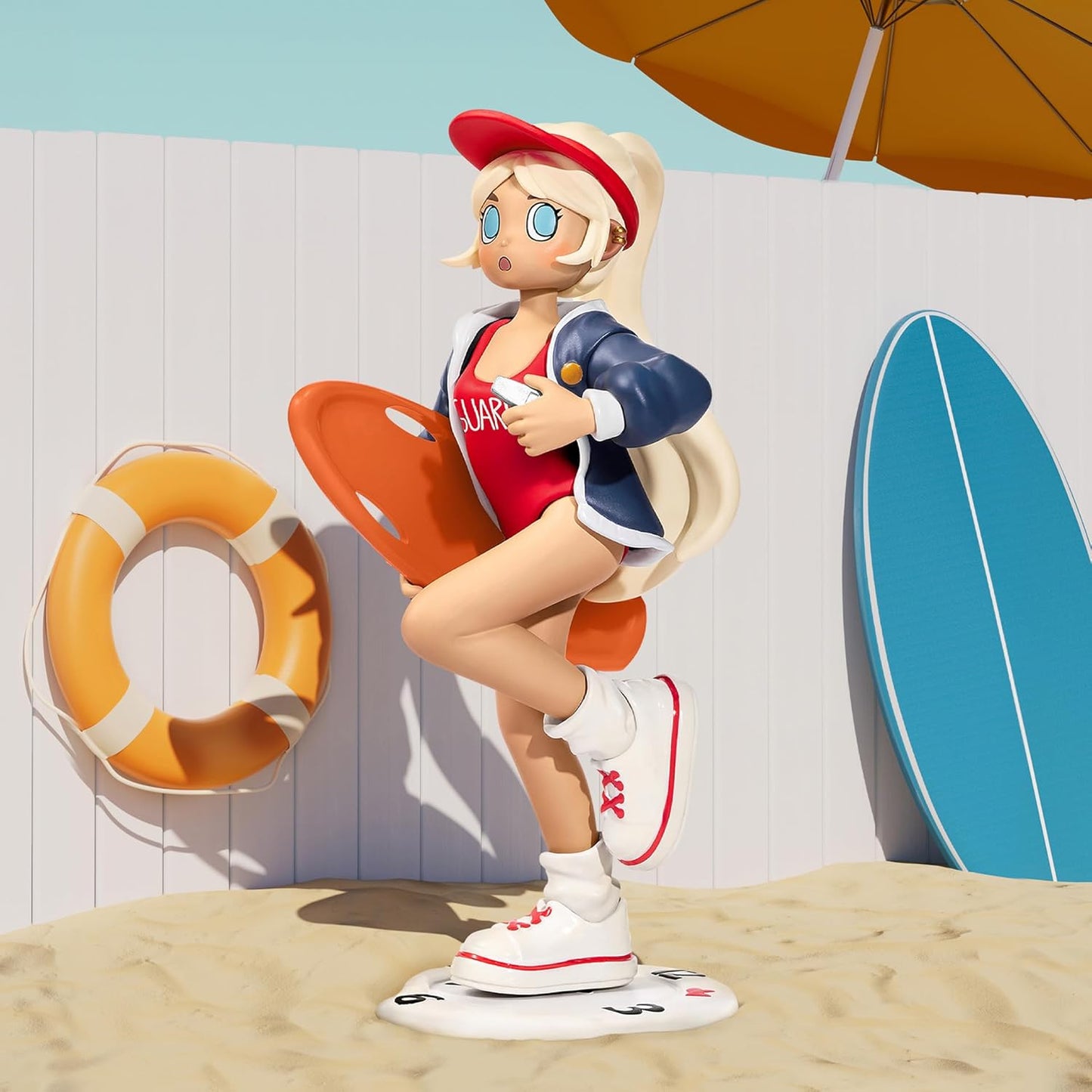 POP MART Peach Riot Rush Hour Series Figures, Blind Box Figures, Random Design Action Figures Collectible Toys Home Decorations, Holiday Birthday Gifts, Single Box