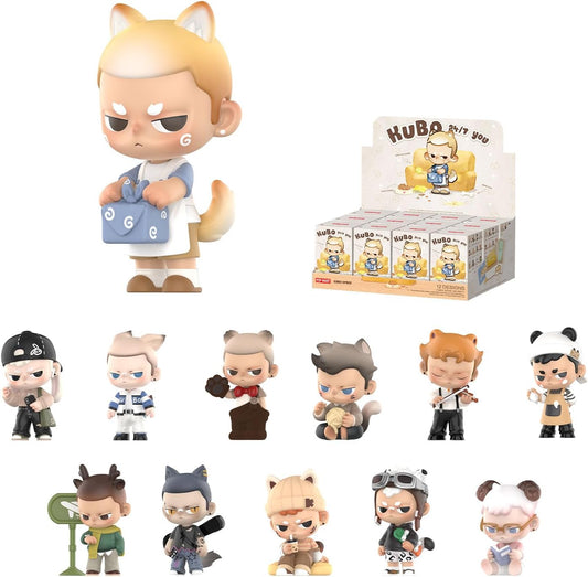 POP MART 24/7 You Series Figures, 12PCs Blind Box Figures, Random Design Action Figures Collectible Toys Home Decorations, Holiday Birthday Gifts, Whole Set