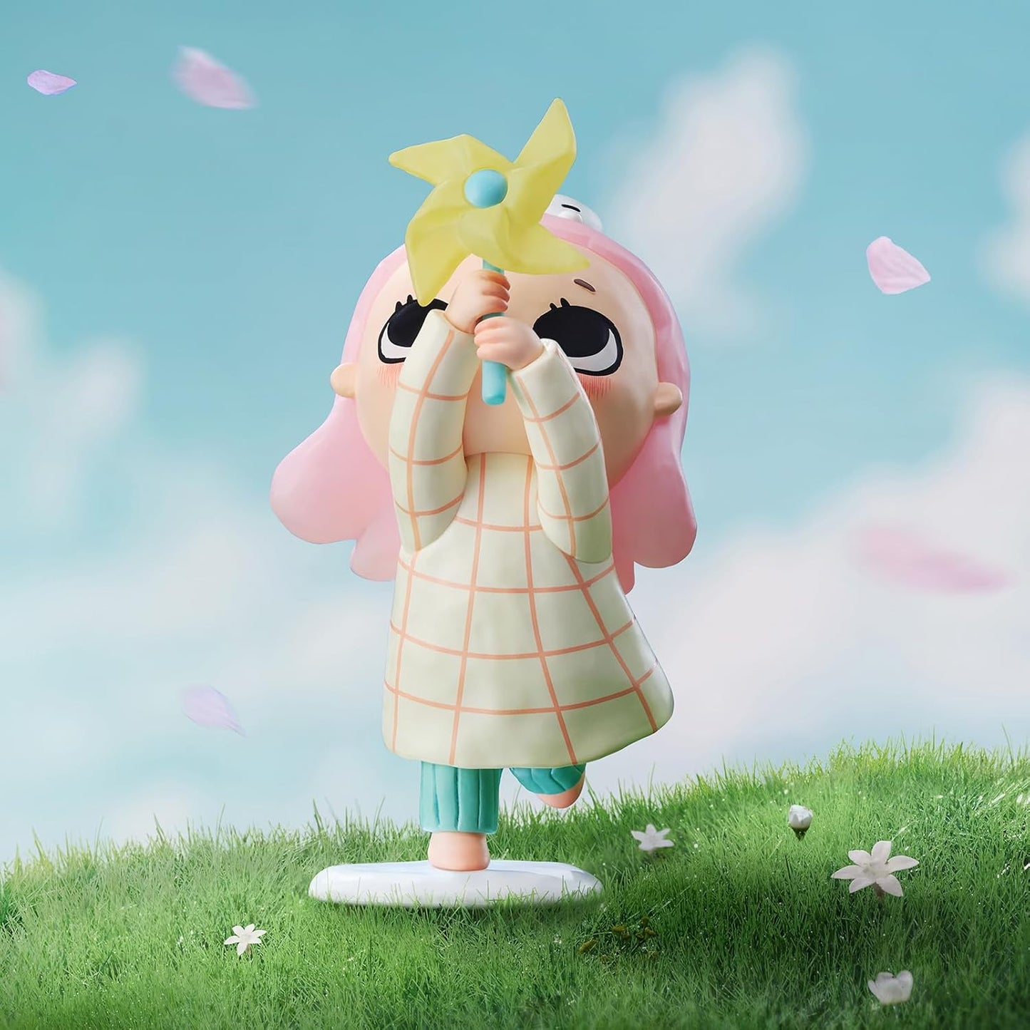 POP MART Nyota Growing up by Your Way Series Figures, Blind Box Figures, Random Design Action Figures Collectible Toys Home Decorations, Holiday Birthday Gifts, Single Box
