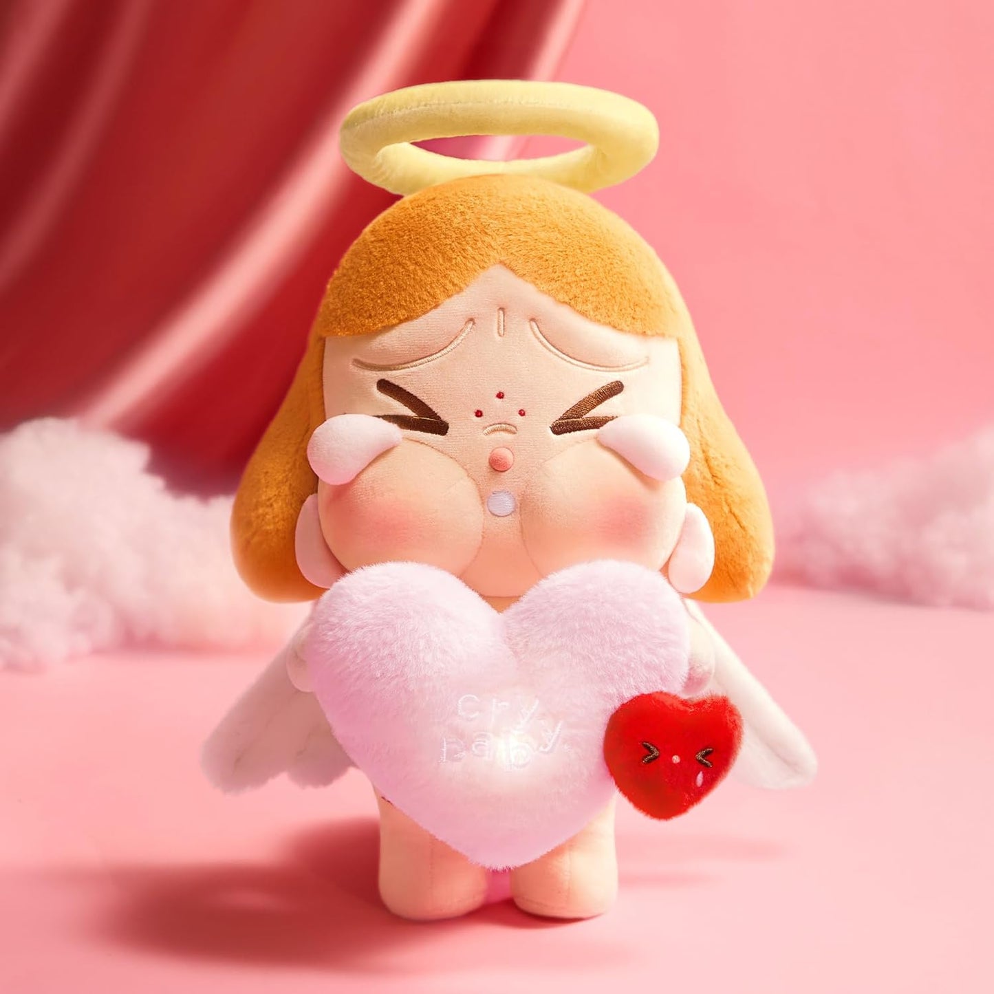 POP MART Crybaby Crying for Love Series-Plush Gift Box, Toys for Modern Home Decor, Collectible Toy Set for Desk Accessories, 1PC