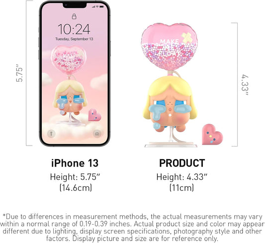 POP MART Crybaby Make ME Float Figure, Toys for Modern Home Decor, Collectible Toy Set for Desk Accessories, 1PC