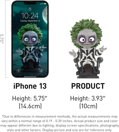 POP MART Beetlejuice Series Figures, Beetlejuice Blind Box Figures, Random Design Action Figures Collectible Toys Home Decorations, Holiday Birthday Gifts, Single Box