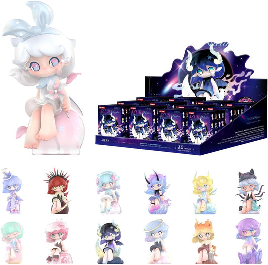 POP MART Azura Fantasy Nature Series Figures, 12PCs Azura Blind Box Figures, Random Design Action Figures Collectible Toys Home Decorations, Holiday Birthday Gifts for Girls and Boys, Whole Set