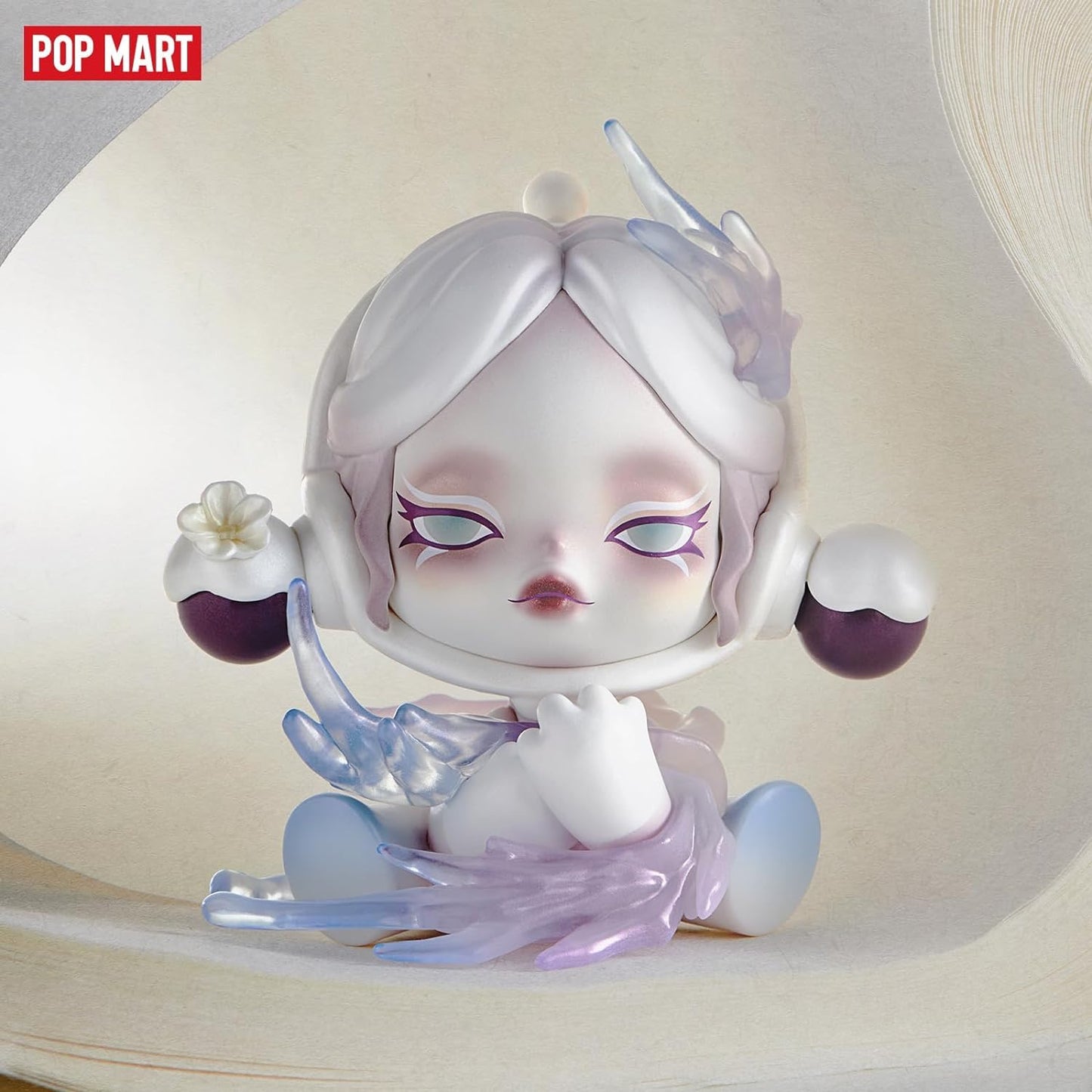 POP MART SKULLPANDA The Ink Plum Blossom Series Figures, SKULLPANDA Blind Box Figures, Random Design Action Figures Collectible Toys Home Decorations, Holiday Birthday Gifts, Single Box