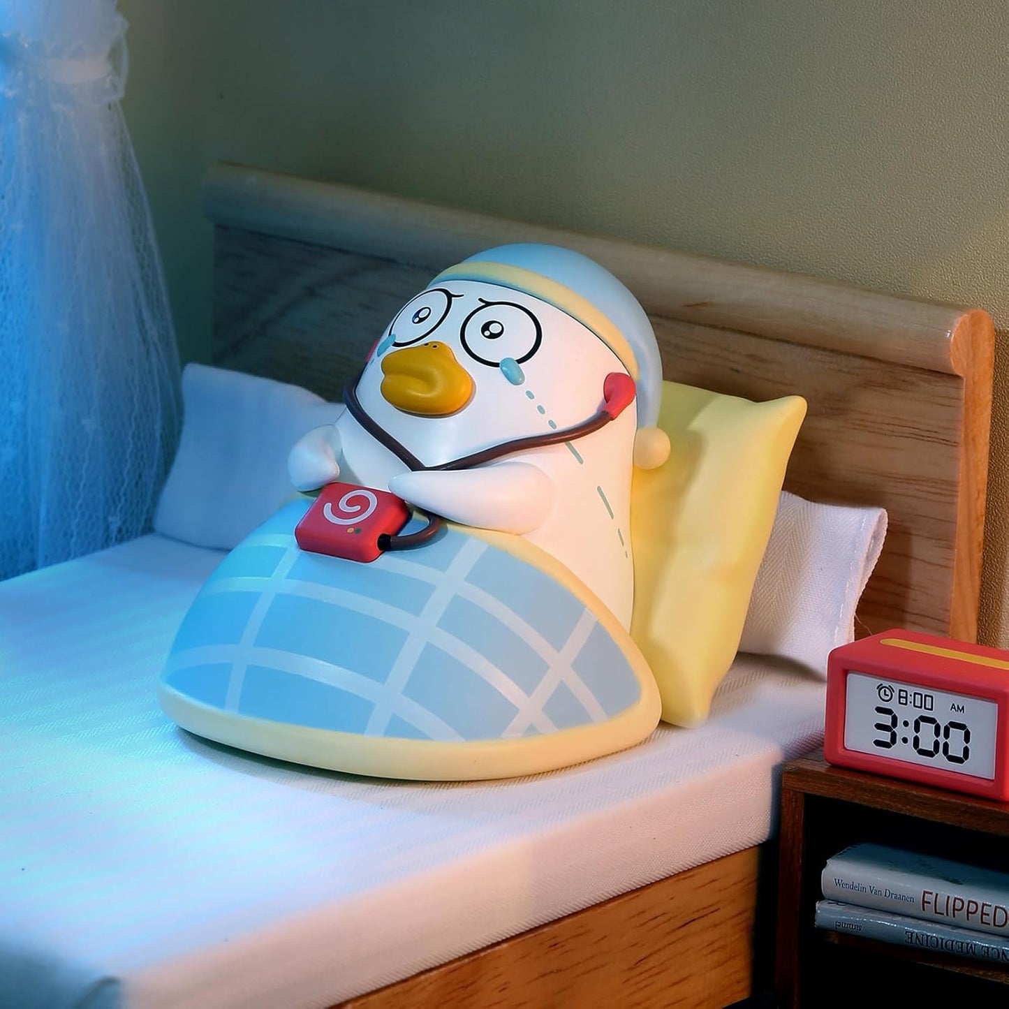 POP MART Duckyo's Leisure Life Series Figures, Blind Box Figures, Random Design Action Figures Collectible Toys Home Decorations, Holiday Birthday Gifts, Single Box