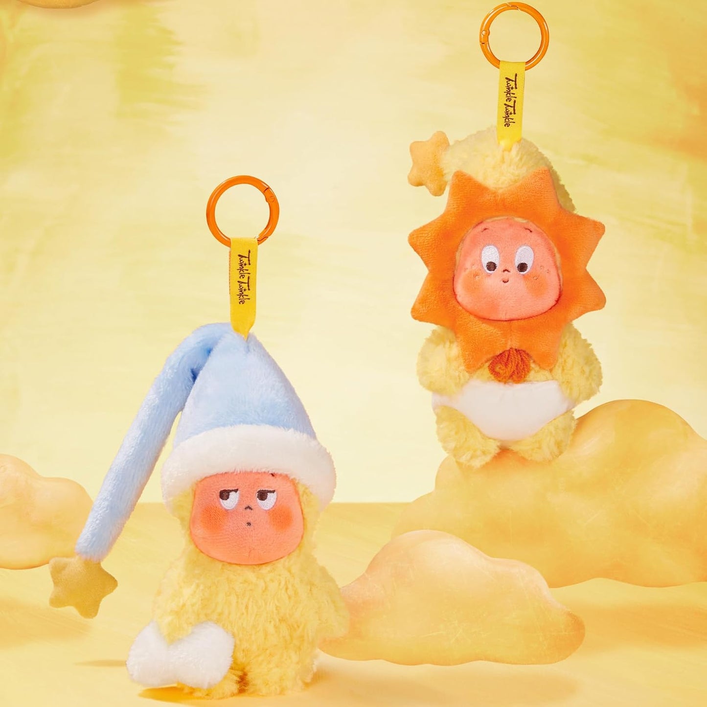 POP MART Twinkle Twinkle Series-Plush Pendant Blind Box Action Figure, Random Design, Potential Secret Edition