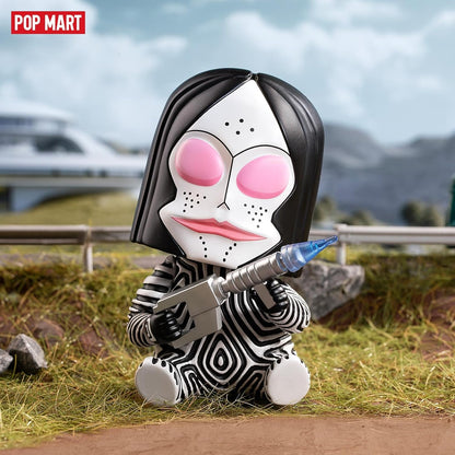 POP MART Kaiju Sitting in a Row Series Blind Box Figures, Random Design Mystery Toys for Modern Home Decor, Collectible Toy Set for Desk Accessories, Whole Set