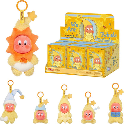 POP MART Twinkle Twinkle Series-Plush Pendant Blind Box Action Figure, Random Design, Potential Secret Edition