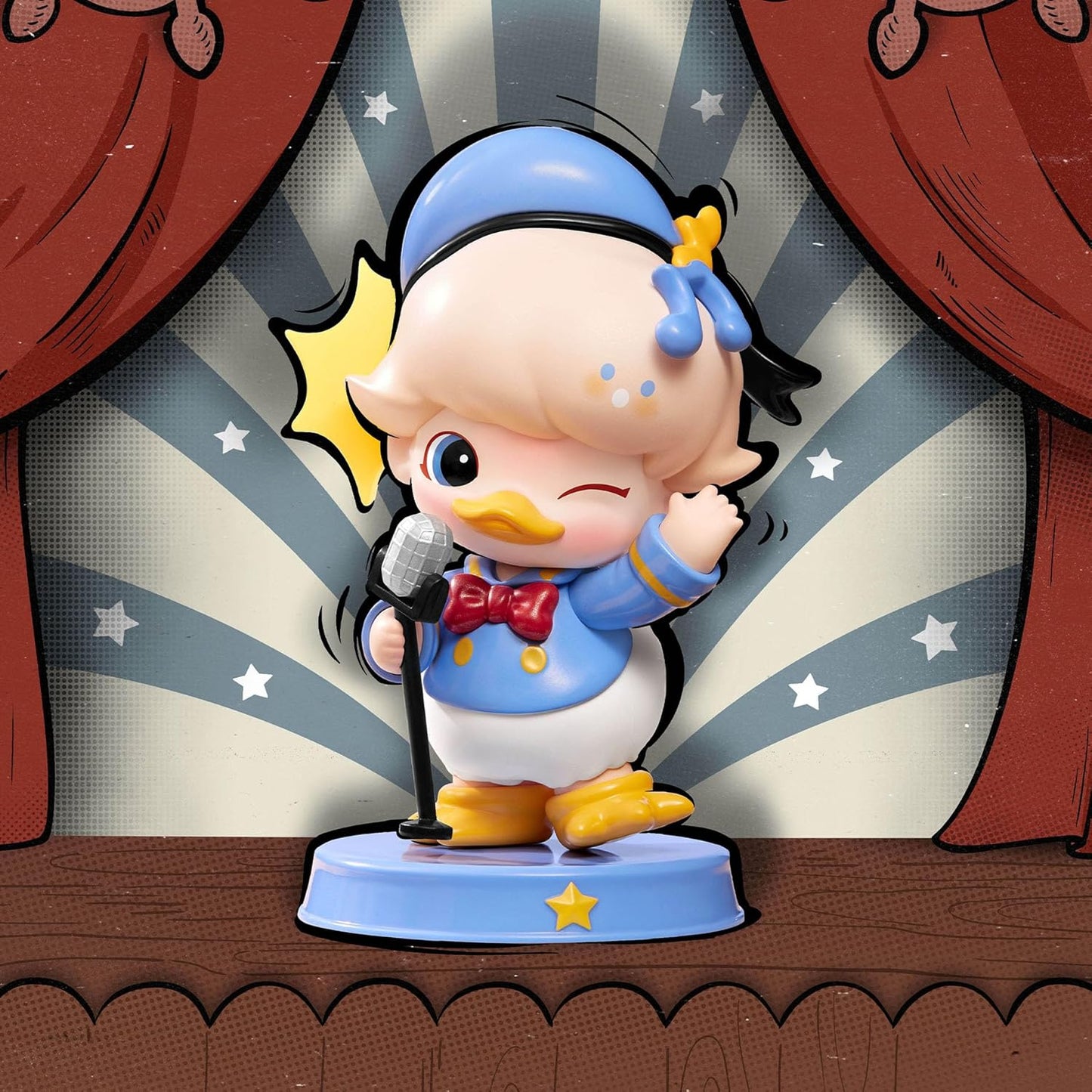 POP MART DIMOO World × Disney Series Figures, Blind Box Figures, Random Design Action Figures Collectible Toys Home Decorations, Single Box